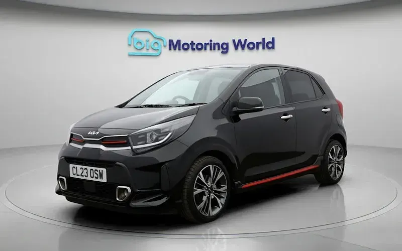 Used Kia Picanto GT-Line S 101 HP (74 kW) 2023 Black Hatchback