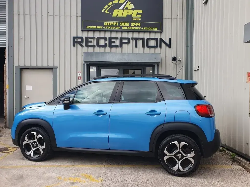 Used Citroën C3 Aircross Feel 2017 Blue SUV