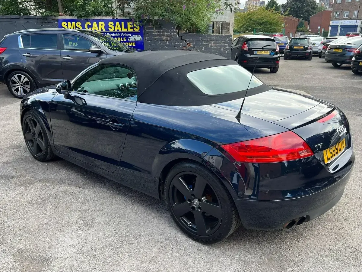 Used Audi TT Roadster Design 2009 Blue Cabriolet