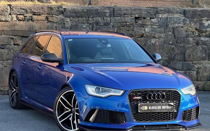 Used Audi RS6 Performance 560 HP (411 kW) 2014 Blue Estate