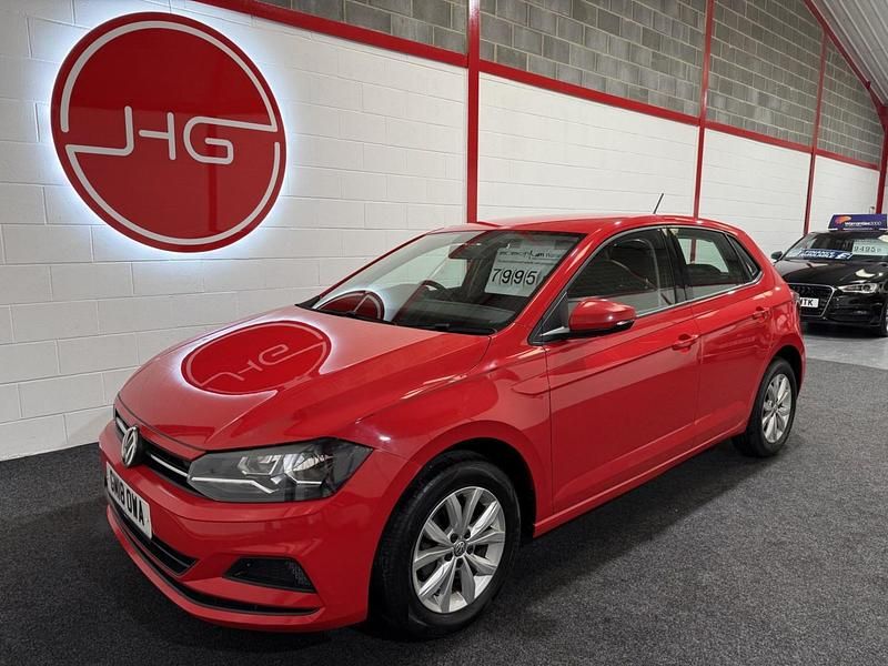 Used VW Polo SE 65 HP (47 kW) 2018 Red Hatchback