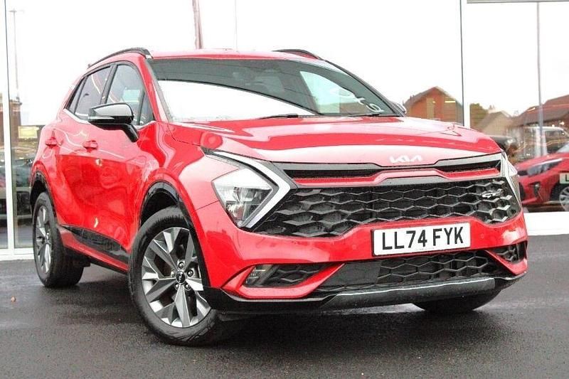 Red Used 2025 Kia Sportage GT-Line SUV | £27,611 (Super price) - Image 1/3