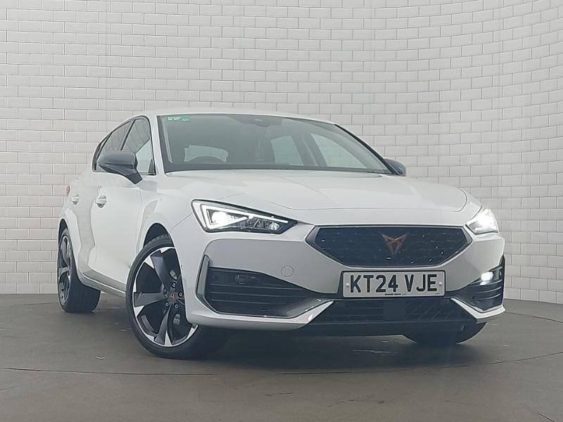 White Used 2024 Cupra Leon Hatchback | £20,698 (Fair price) - Image 1/4
