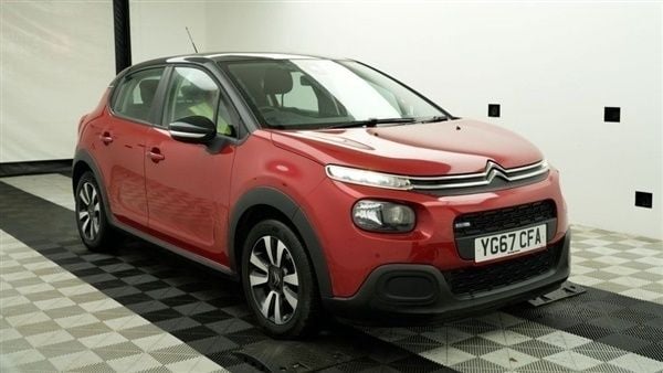 Red Used 2017 Citroën C3 Feel Hatchback | £6,690 (Fair price) - Image 1/1