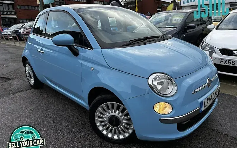 Begagnad Fiat 500 Lounge 69 HK (50 kW) 2014 Halvkombi