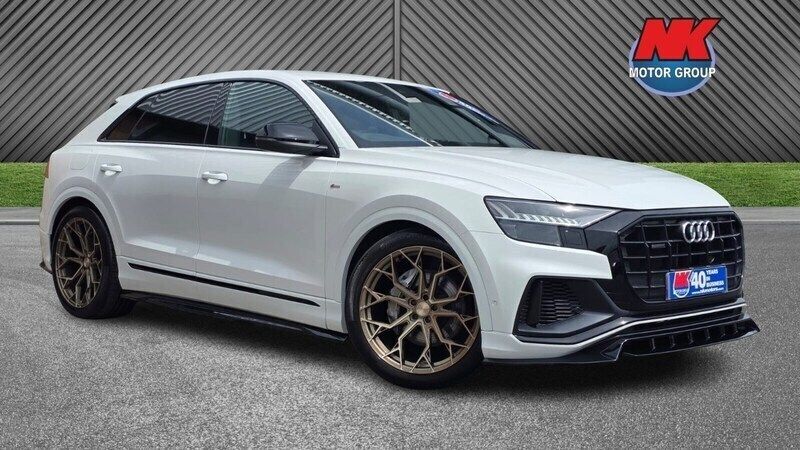 White Used 2023 Audi Q8 Black Edition SUV | £49,999 (Fair price) - Image 1/4