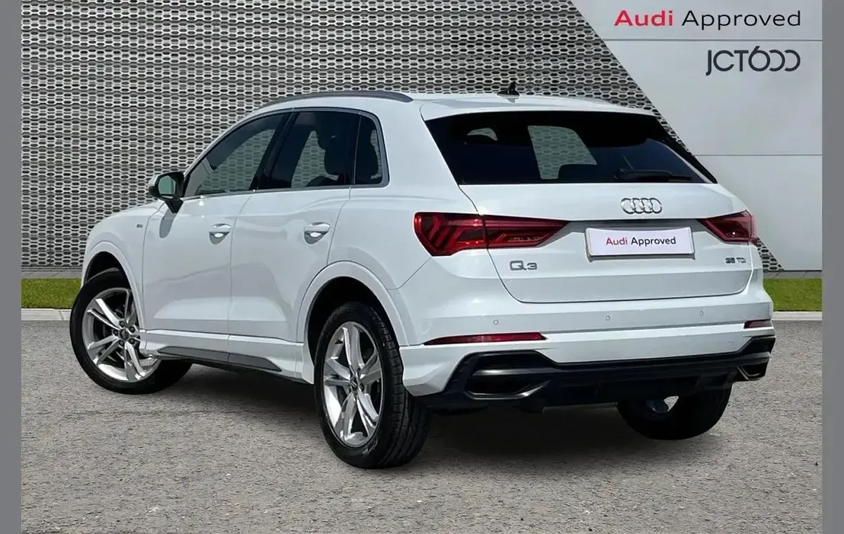 Used Audi Q3 S-Line 150 HP (110 kW) 2020 White SUV