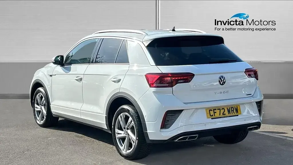 Used VW T-Roc R-line 190 HP (139 kW) 2023 White SUV