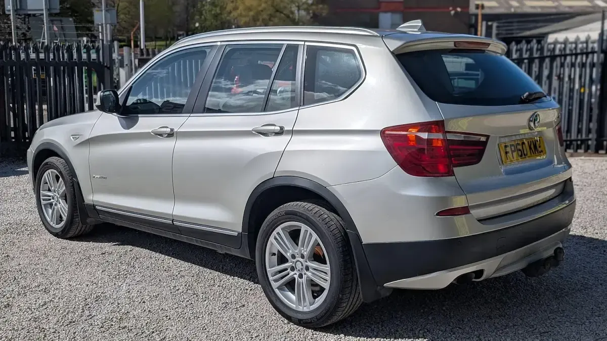 Used BMW X3 184 HP (135 kW) 2010 Silver SUV