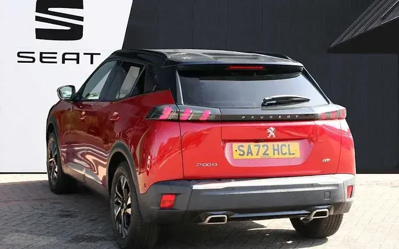 Used Peugeot 2008 GTi 131 HP (96 kW) 2022 Red SUV