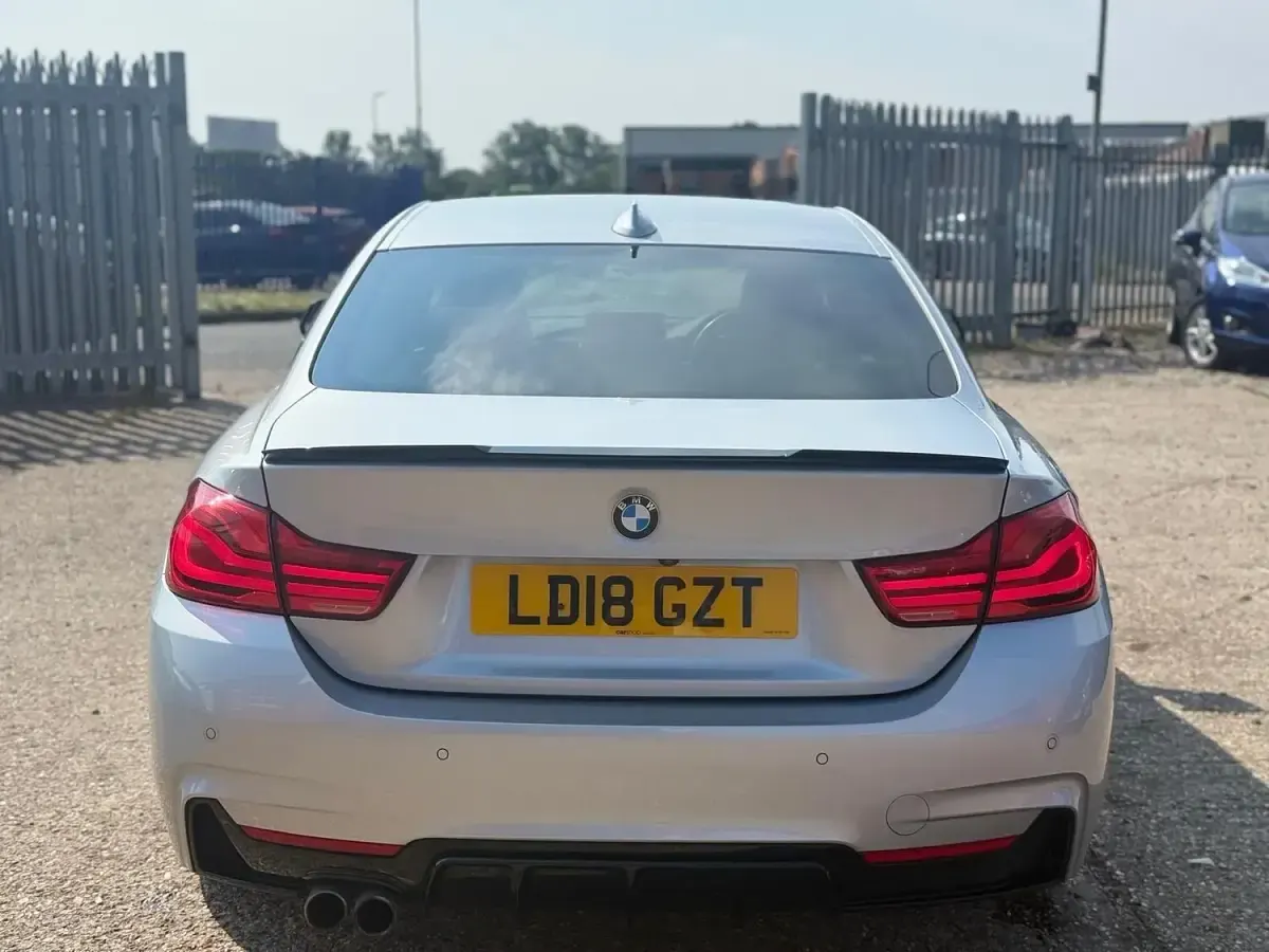 Used BMW 420 M Sport 184 HP (135 kW) 2018 Silver Coupe