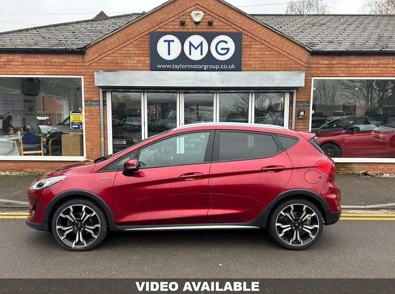 Used Ford Fiesta Active X 125 HP (91 kW) 2020 Red Hatchback