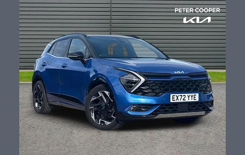 Blue Used 2022 Kia Sportage 2 SUV | £26,991 - Image 1/4