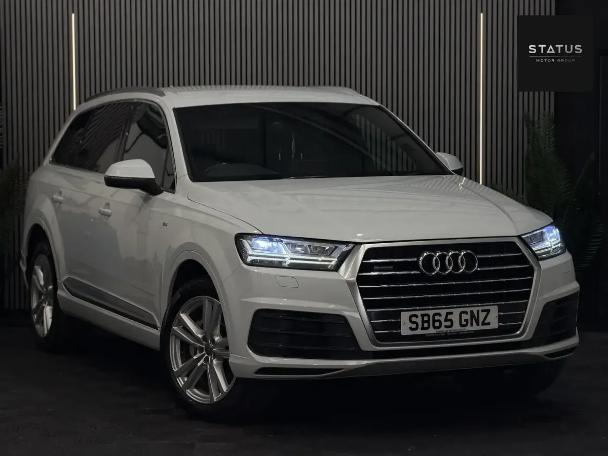 Used Audi Q7 S-Line 272 HP (200 kW) 2015 White SUV