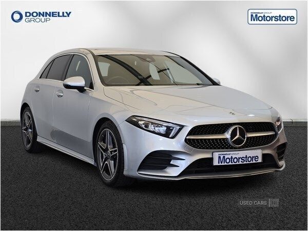 Silver Used 2021 Mercedes A220 AMG line Hatchback | £19,995 (Fair price) - Image 1/2