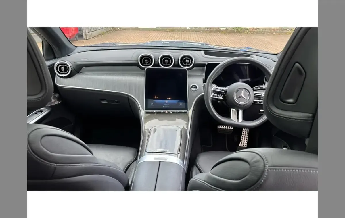 Used Mercedes GLC220 AMG line 197 HP (144 kW) 2023 Blue SUV