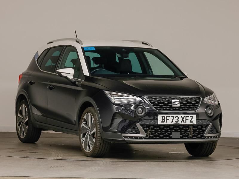 Black Used 2023 Seat Arona FR Sport SUV | £17,498 (A bit pricey) - Image 1/4