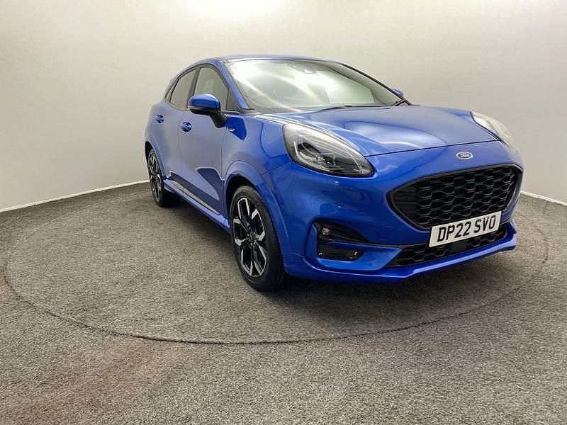 Used Ford Puma ST-Line X 155 HP (114 kW) 2022 Blue Hatchback