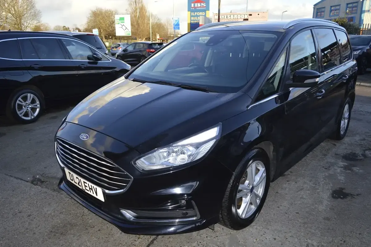 Used Ford Galaxy Titanium 190 HP (139 kW) 2021 Black MPV