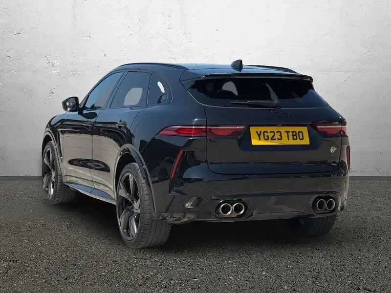 Used Jaguar F-Pace SVR 550 HP (404 kW) 2023 Black SUV