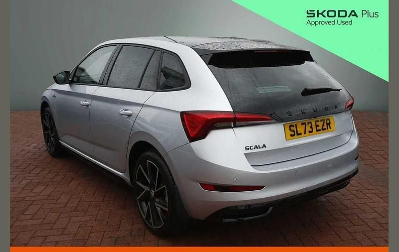 Used Skoda Scala Monte Carlo 109 HP (80 kW) 2023 Silver Hatchback