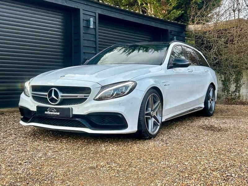 Used Mercedes C63 AMG Premium 2017 White Estate