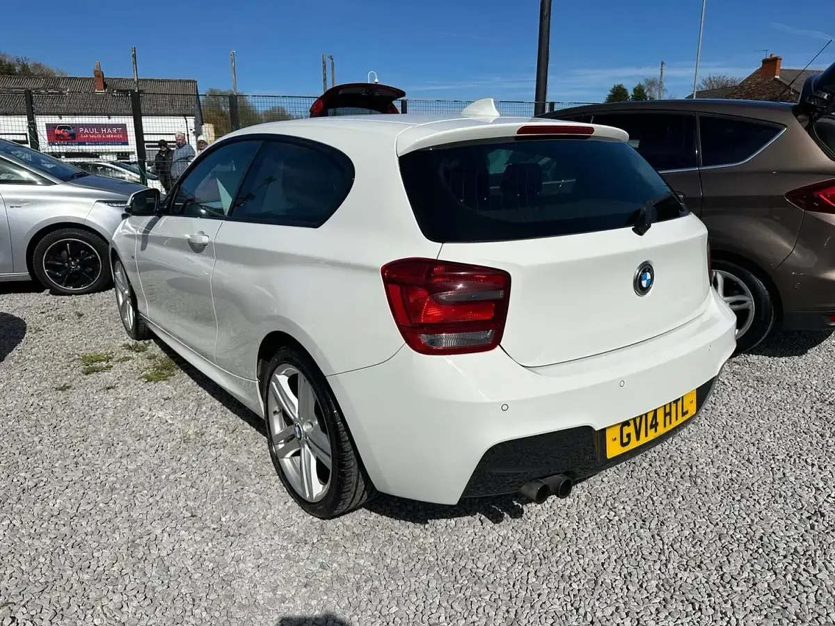 Used BMW 125 M Sport 2014 White Hatchback
