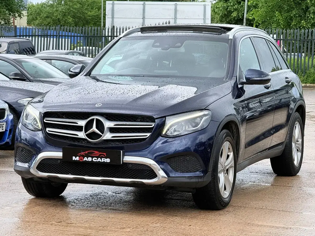 Used Mercedes GLC220 Premium Plus 2017 Blue Estate
