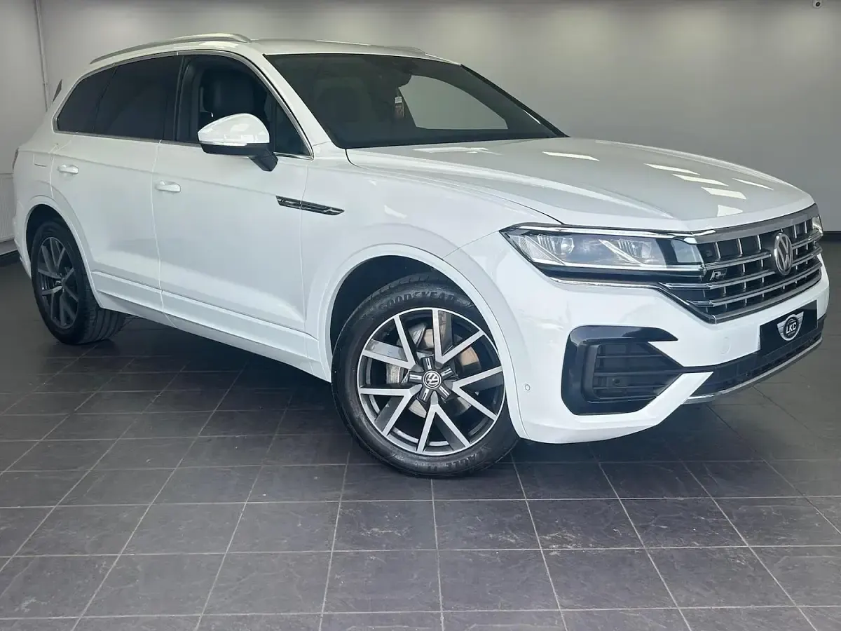 Used VW Touareg R-line 286 HP (210 kW) 2019 White SUV