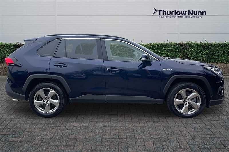 Used Toyota RAV4 Hybrid Design 218 HP (160 kW) 2021 Blue SUV