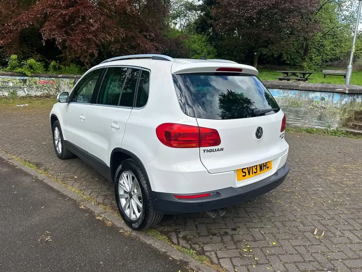 Used VW Tiguan SE 138 HP (101 kW) 2013 White SUV