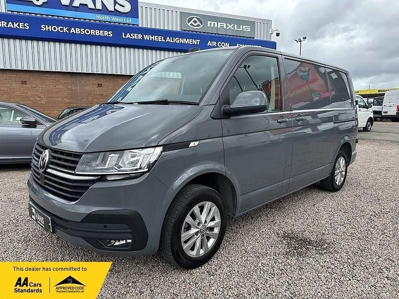 Grey Used 2022 VW T6.1 Highline Van | £23,649 (A bit pricey) - Image 1/4