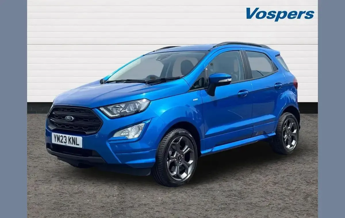 Used Ford Ecosport ST-Line 123 HP (90 kW) 2023 Blue SUV