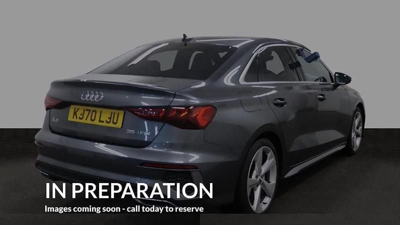 Used Audi A3 S-Line 150 HP (110 kW) 2020 Grey Sedan
