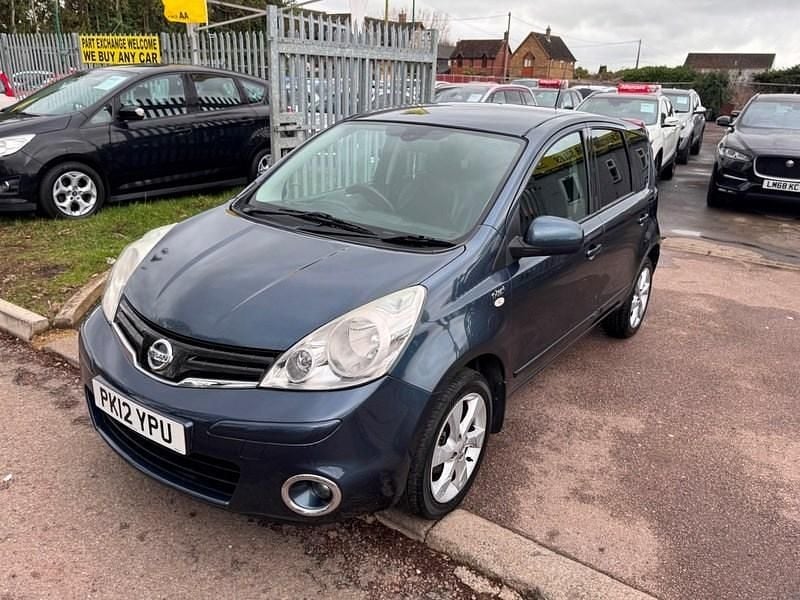 Used Nissan Note N-TEC 110 HP (80 kW) 2012 Blue Hatchback