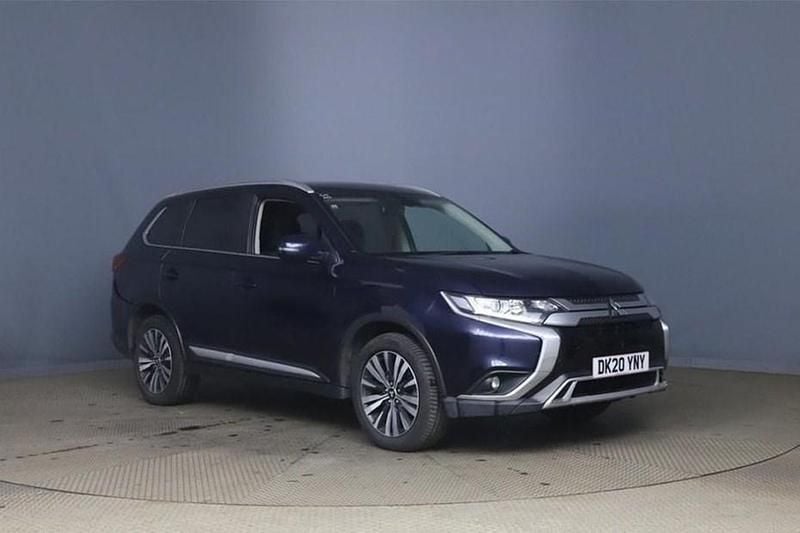 Used Mitsubishi Outlander 150 HP (110 kW) 2020 Blue SUV