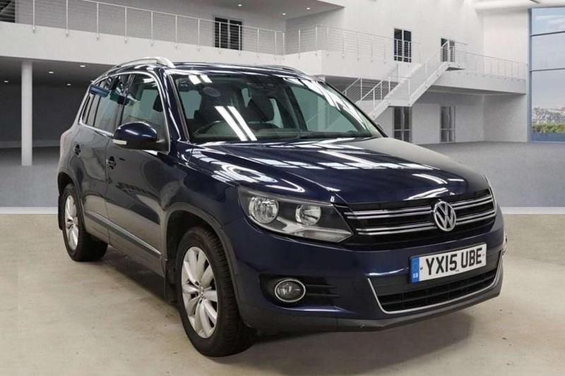 Used VW Tiguan Match 177 HP (130 kW) 2015 Blue SUV