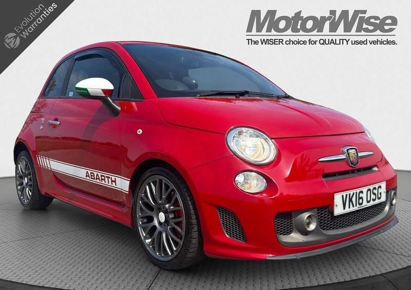 Red Used 2016 Abarth 595 Turismo Hatchback | £7,995 (Good price) - Image 1/4