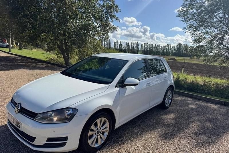White Used 2013 VW Golf VII SE Hatchback | £4,791 (Good price) - Image 1/1
