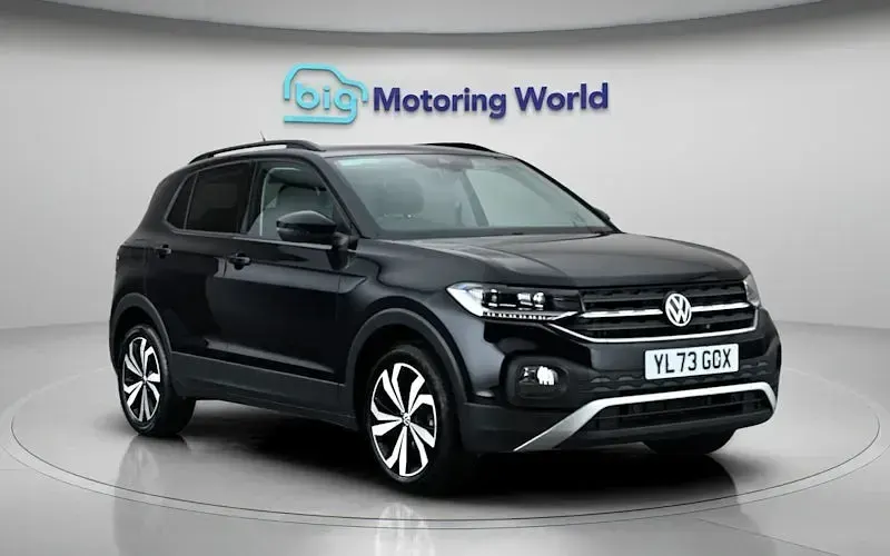 Used VW T-Cross Black Edition 110 HP (80 kW) 2024 Black SUV