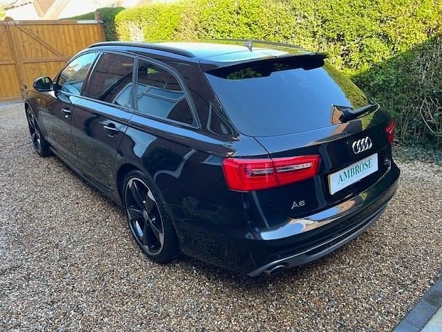 Used Audi A6 Black Edition 313 HP (230 kW) 2014 Black Estate