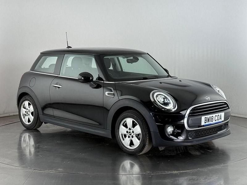 Black Used 2018 Mini ONE Hatch Hatchback | £10,850 (Fair price) - Image 1/3