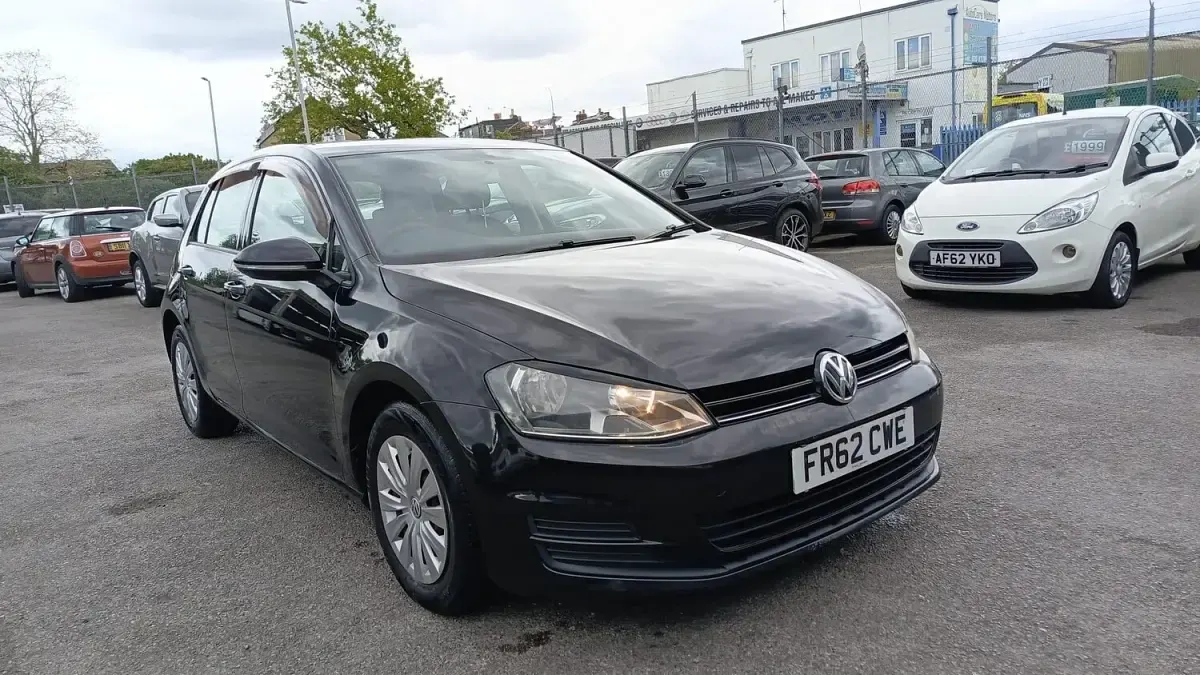 Used VW Golf VII S 2013 Black Hatchback