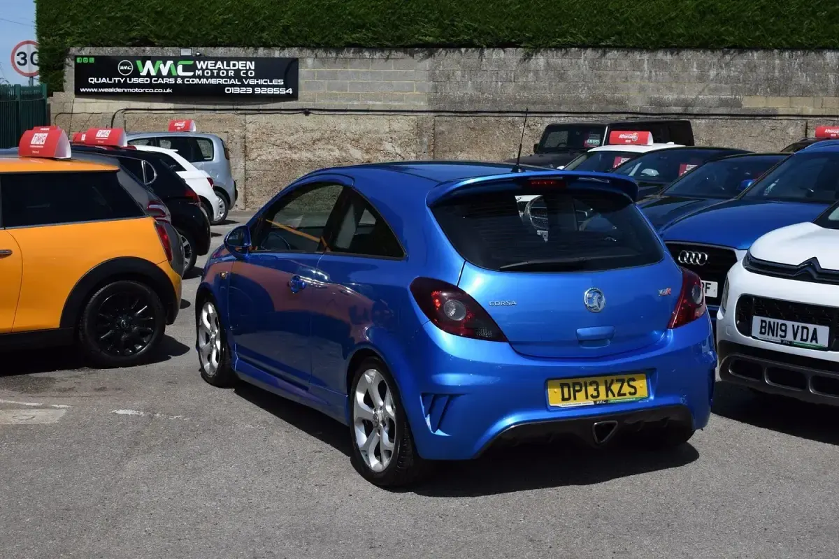 Used Vauxhall Corsa 2013 Blue Hatchback