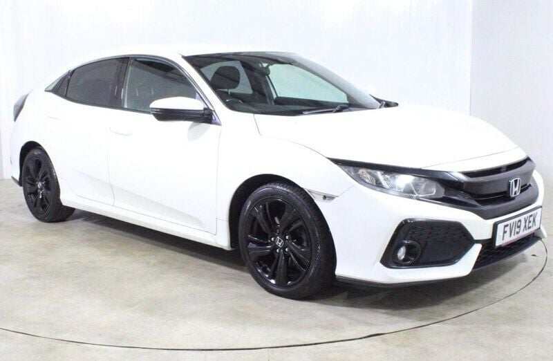 White Used 2019 Honda Civic SR Hatchback | £12,500 (Good price) - Image 1/1