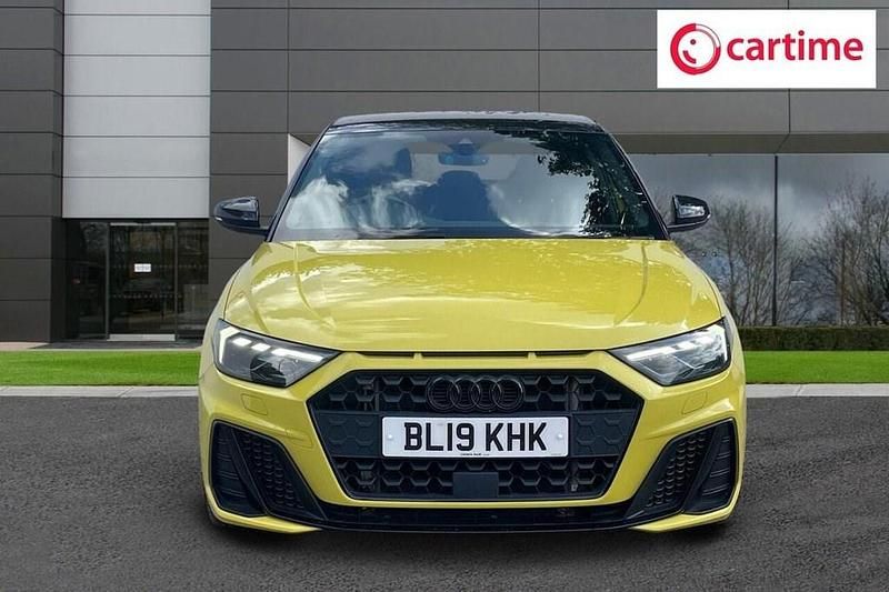 Used Audi A1 Sportback S-Line 150 HP (110 kW) 2019 Yellow Hatchback