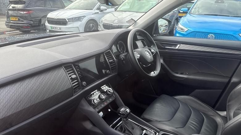 Used Skoda Kodiaq SE L Executive 190 HP (139 kW) 2022 Blue SUV