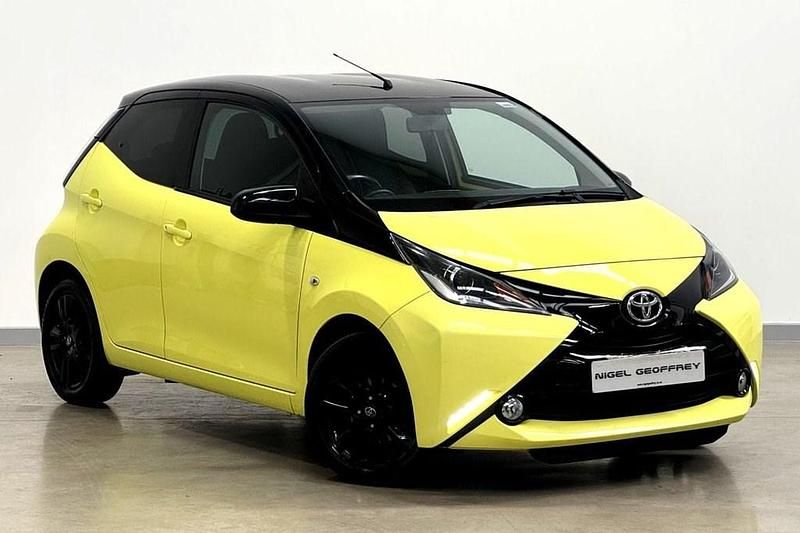 Yellow Used 2017 Toyota Aygo X-cite Hatchback | £6,450 (Fair price) - Image 1/3