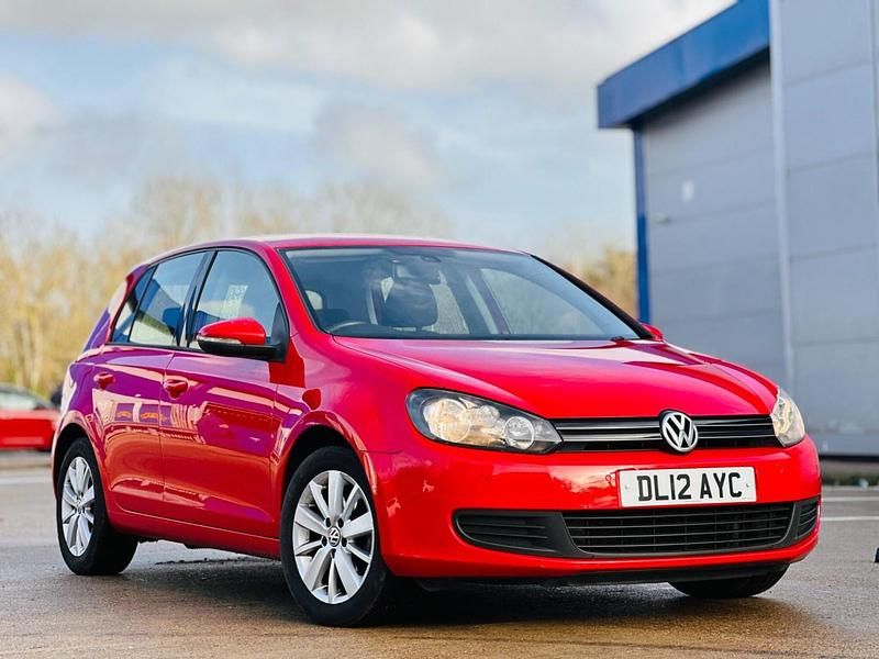 Red Used 2012 VW Golf VII Match Hatchback | £3,495 (Good price) - Image 1/4