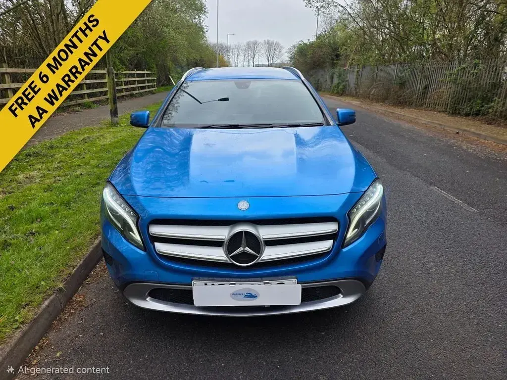 Used Mercedes GLA200 Premium 136 HP (100 kW) 2014 Blue SUV